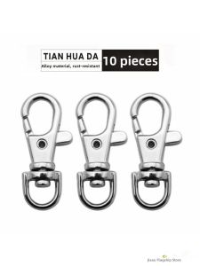 Jiaxun | Stainless Steel Rotating Keychain Clasp