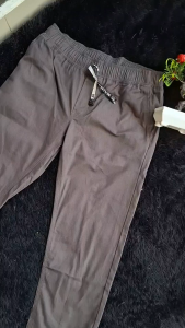 Celana Chinos Pria Pinggang Karet Melar Nyaman Dipakai Harian Size 28-39 JU0210