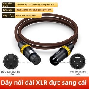 Choseal | Dây Cáp Âm Thanh XLR Cân Bằng Nam sang Nữ