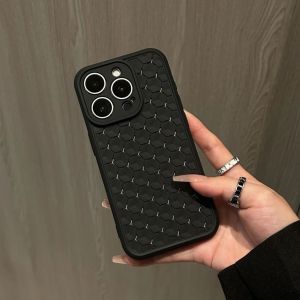 Heat Dissipation Soft Silicone Phone Case for Apple 15iPhone14promax 13pro Personalized Cellular Heat Dissipation Mens 15 Simple Mobile Phone Case 12pro Anti-fall Apple 11 Top New Advanced Protection Cover