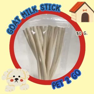 พร้อมส่ง !!! Pet2go Goat Milk Series ขนมน้องหมาผสมนมแพะ 80 กรัม