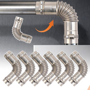 สแตนเลสท่อไอเสียเครื่องทำความร้อนที่จอดรถ24มม. ท่อดัดเกลียวรถบรรทุกออโต้ตัวทำความร้อนดีเซลอากาศ RV สำหรับชิ้นส่วน Webasto