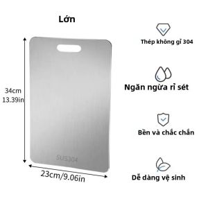 Thớt Cắt Hai Mặt Bằng Titan Thân Thiện Với Môi Trường Đạt Chuẩn Thực Phẩm Dùng Cho Thịt Hoa Quả & Rau Củ