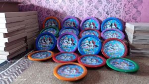 jam dinding custom bisa pakai nama dan foto sendiri