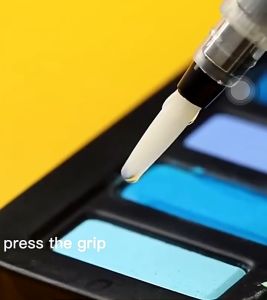 Watercolor Brush Pens 6pcs Water Brush Pens Refillable Watercolor Brush Pens Water Paint Brushes for Watercolor Painting School Office Supplies Watercolor Brush Pen Watercolor Painting Brushes Round&Bright Acrylic Paint Brush