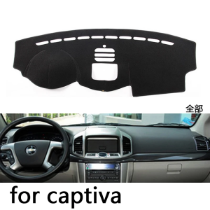 Car Dashboard Covers Mat Shade Cushion Pad Carpets Accessories For Chevrolet Captiva 2010-2017 Left Hand Drive