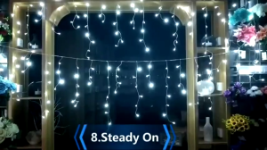 7M/10M LED Curtain Icicle Light 220V Indoor Outdoor Party Garden Christmas Day Light