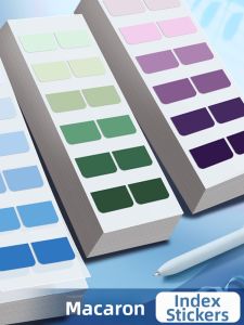 Aesthetic Gradation Color Translucent Sticky Notes