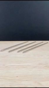 50 Pasang Sumpit Stainless Kemasan Mika