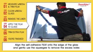 Ceramic 0590 BK / VLT 05% / IRR 88% /  Car tinted / Made in US / Tinted film