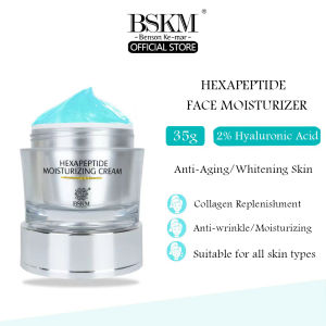 BSKM Hexapeptide Moisturizing Cream for Face Brightening & Anti-Aging Face Day Cream & Night Cream Hydration Cream 35ml