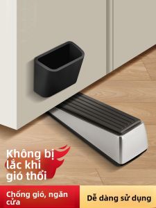 MONLEYTA | Đồ chơi chống trộm cản cửa an toàn cho phụ nữ không cần đục lỗ bằng hợp kim đồng coppers