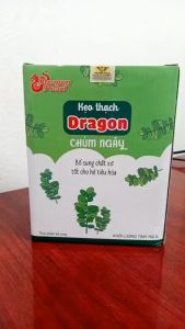 Kẹo Thạch Dragon Chùm Ngây - Giúp Bổ sung chất xơ tốt cho hệ tiêu hoá giảm táo bón ở trẻ - Dùng cho trẻ trên 1 tuổi - Hộp 750g