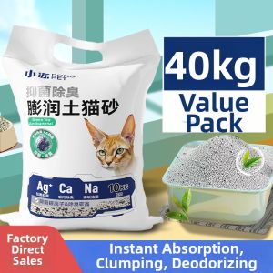 hipidog | Cát Vệ Sinh Mèo Tofu và Bột Sắn Bentonite Khử Mùi Không bụi 20kg