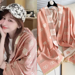 Bohemian Tassel Trimmed Shawl Womens Air Conditioned Office Nap Wrap Neck Support Dual Use Warmth Scarf Summer Autumn Winter