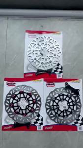 CLICK V2 / CLICK V3 Big Disc CNC Floatings Disc Ligthen 260mm With Bracket Front Click /Beat 4 Holes