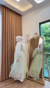 NANDO GAMIS WANITA NEW KOREAN STYLE LENGAN PANJANG MEWAH CANTIK IMPORT BKK