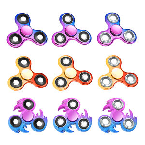 ZUYOU | Stress Relief Colorful Fidget Spinner Tri-color Gradation