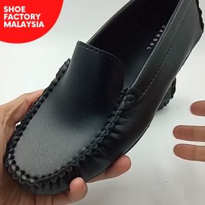 Spako (Made In Malaysia) Faux Leather Women Shoes Size 4-9 Office Black Shoes From Shoe Factory Malaysia