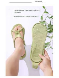 Portable Folding Anti-Slip Summer Travel Slippers for Men And Women Home And Business Trip Flip Flops Comfortable Breathable