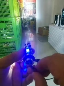 Lampu Utama LED H6 Laser Lampu Sorot Depan H6 Senja Biru SUPER TERANG Universal Motor Bebek Matic
