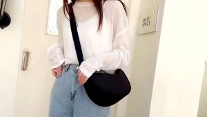 Korean New Trend Dumpling Shoulder Bag Fashion Sling Bags Waterproof Nylon Belt Bag