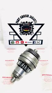 GIGI GRANAT PINION STARTER BEAT KARBU BEAT FI SCOOPY KARBU SCOOPY FI VARIO TEKNO 110 KARBU VARIO 110 CW VARIO FI SPACY ALL MATIC KVB STATER KASAR GEAR GIR PINION GRANAT DOUBLE STATER SETATER MURAH BARU ORIGINAL HONDA DIJAMIN 100%
