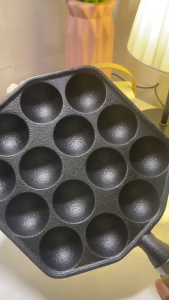 【Vktech】12/14/20 Holes Octopus Ball Maker Non Stick Baking Forms Mold Pan Octopus Ball Plate Home Cooking Baking Forms Mold Tray Kitchen Tools