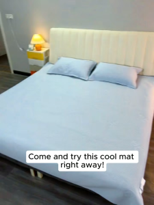 Air Conditioning Soft Mat Summer Comfortable Cooling Mat Mattress Breathable Ice Silk Cool Sleeping Mat