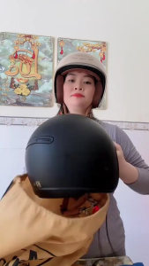 ASIA HELMET Mũ Bảo Hiểm ASIA 3/4 Đầu MT 08K Đi Xe Máy Kính Âm Thương Hiệu Chính Hãng BH 12 Tháng