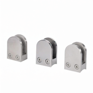 U-Shaped Glass Clamp Stainless Steel Rail Fittings
