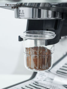 Cốc Đựng Bột Cà Phê Cao Cấp 51mm58mm Cốc Đựng Bột Cà Phê Kiểu Ý Cầm Tay Trong Suốt Phụ Kiện Máy Xay Cà Phê Bằng Nhựa