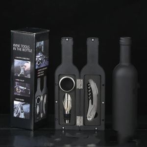 3/5Pcs Red Wine Bottle Opener Set Stainless Steel Bottle Opener Multifunctional Red Wine Bottle Creative Opener Bar Accessories