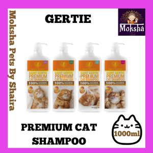 GERTIE PREMIUM CAT DRY SHAMPOO 1000ml 100% NATURAL