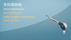 NICEDEN Dental Air Prophy Unit Air Flow Powder Spray Sandblaster Polisher Tooth Cleaning Polishing Tools Equipment