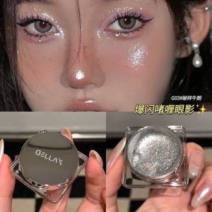 Gellas Gel Eyeshadow Highlighter Liquid Diamond Broken Beam Highlight Eye Makeup Easy Coloration Eye Decoration China Made
