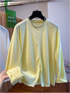 Áo Thun Dài Tay Rộng Rãi Mùa Thu Cho Nam Áo Thun Cotton Thường Ngày Không Cần Ủi Thoải Mái Thoáng Khí Chống Mài Mòn