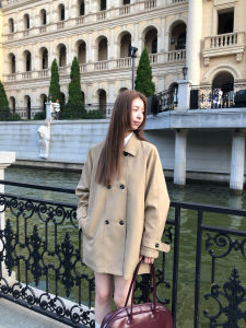 Short Autumn Ladys Coat High Class