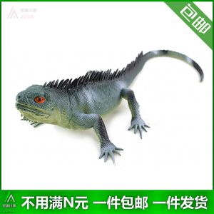 Large Soft Rubber Simulation Lizard Four-Legged Snake Dinosaur Model Toy for Kindergarten Children Cognitive Learning Animal Figurine