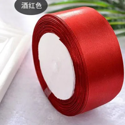 Ruy băng lụa satin 4cm cuộn 22m làm nơ làm hoa gói quà gói hoa