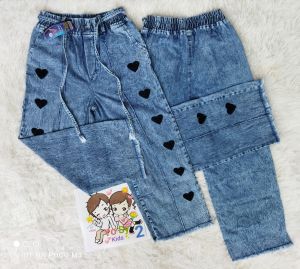 kulot jeans love anak perempuan//celana kulot love anak//celana leavis kulot love