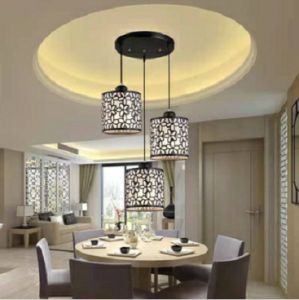 Drop Light Hanging Pendant Light Lamp Nordic Three Retro Creative Personality Bar Table Lamp chandelier Ceiling light Modern design Petal Ceiling Light LED Pendant Lamp for living room dining room kitchen sala drop light ceiling