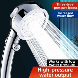 High-Pressure Shower Head Set