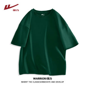 Warrior | Khaki Pure Cotton Loose Large Size T-Shirt