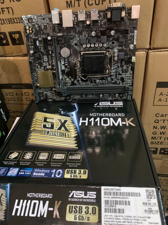 Motherboard Asus H110MK Garansi 1 Tahun Socket LGA 1151 Lazada Indonesia