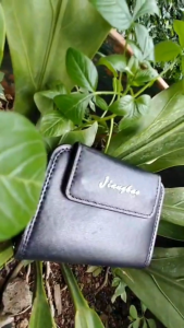 Dompet Wanita Elenorai WA1216B5 Remaja Terbaru Elegant Simpel Cantik Hitam Murah Kulit