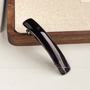 กิ๊บติดผมแบบมีด้ามจับทรงไขว้สำหรับผู้หญิง กิ๊บติดผมแบบหางม้า ประดับผมแบบใหม่ปี 2025 รูปปากเป็ด อุปกรณ์ตกแต่งผมดีไซน์เรียบง่าย