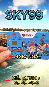 ( MIỄN PHÍ 1 THÁNG ĐẦU) Sim 4G Sóng Mobi Gói SKY69 SKY79 SKY89 SKY99 - Data Tốc Độ Cao Tói 4GB/ngyaf + Miễn Phí Nghe Gọi Nội Mạng - Phí Gia Hạn Cực Rẻ . FREESHIP - CHƯA KÍCH HOẠT.