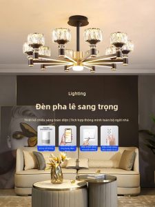 Smile | Luxury Crystal Living Room Chandelier Modern Minimalist Design