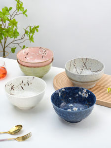 Mino Yaki | Elegant Personal Ceramic Noodle Bowl 17CM